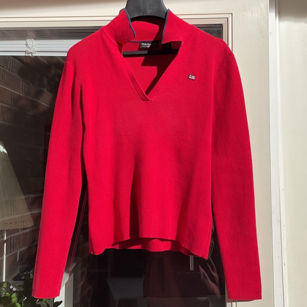 Ralph Lauren Collared Sweater